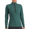 Женская тёплая кофта Sportful Xplore W Jersey елово-зелёная
